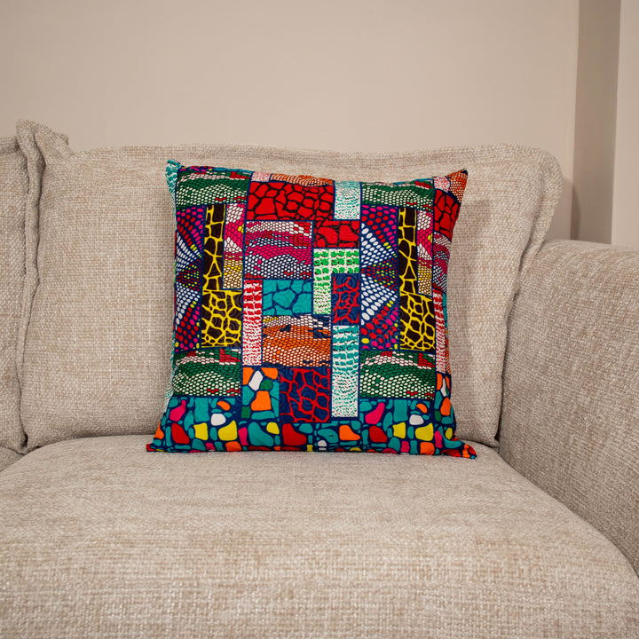 Aboa Printed Patchwork Cushions
