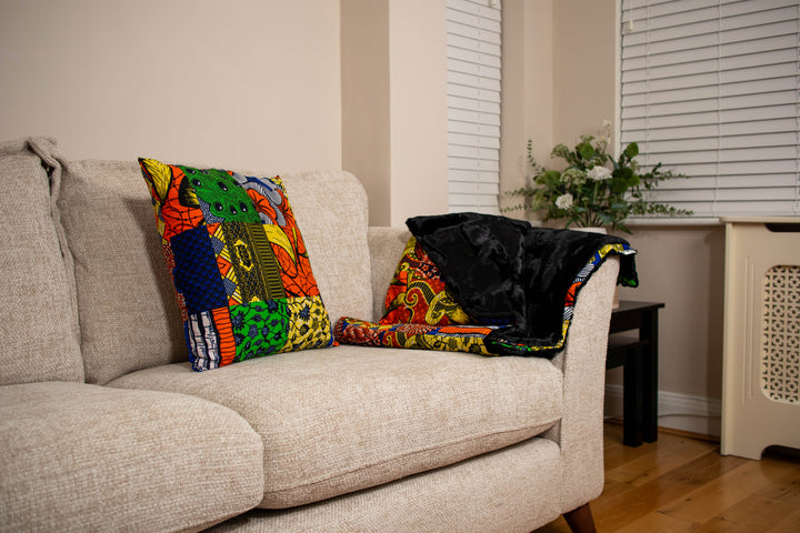Awia Printed Patchwork Cushions