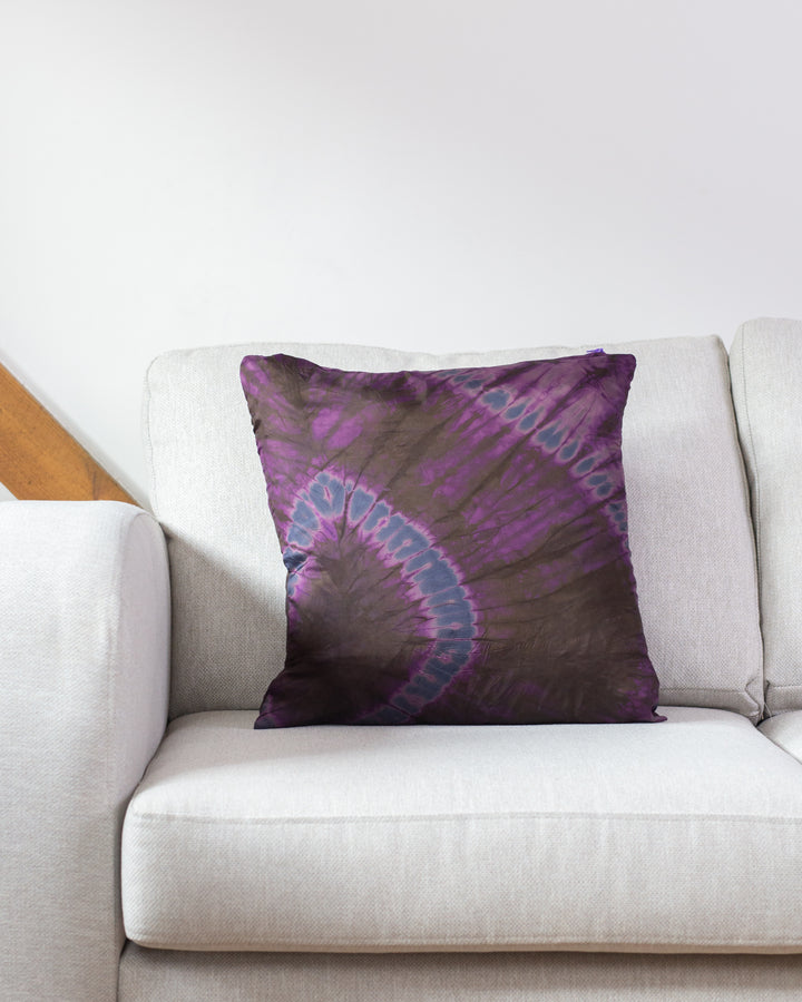 Purple Tie Dye Cushion | Pillows