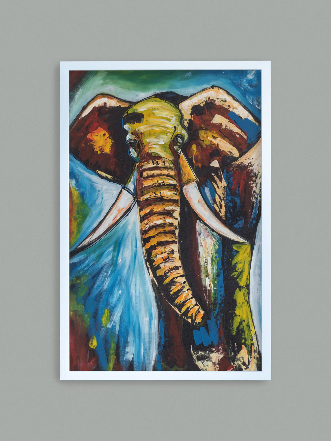 Abstract Elephant - LARGE - AKINSANYA FASHION