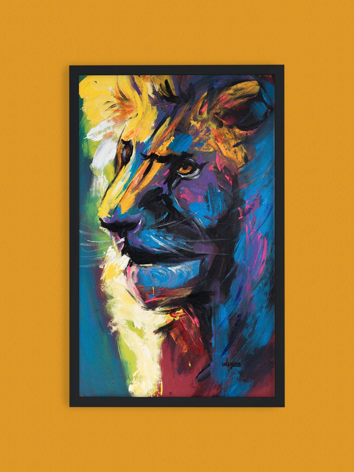 Abstract Lion - AKINSANYA FASHION
