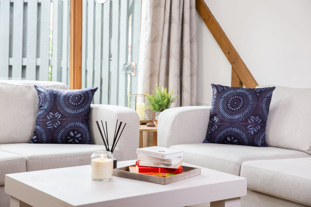 Adire | Indigo Dye Cushion | Pillow - AKINSANYA FASHION