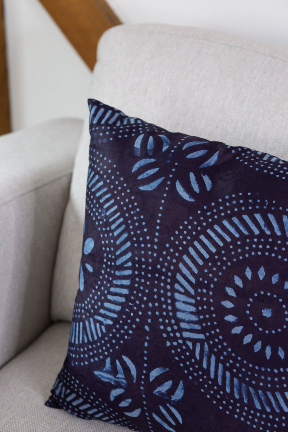 Adire | Indigo Dye Cushion | Pillow - AKINSANYA FASHION