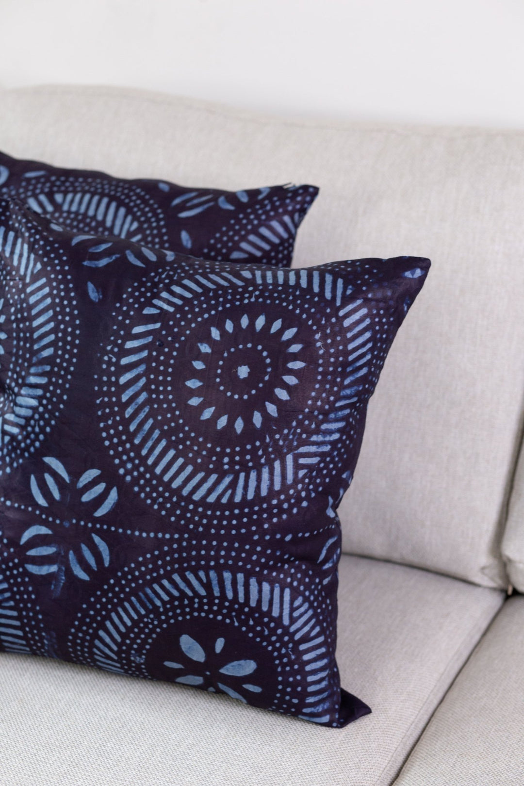 Adire | Indigo Dye Cushion | Pillow - AKINSANYA FASHION