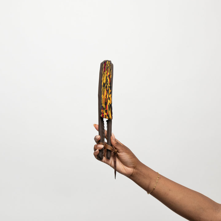 Ankara Hand Fan - Autumn Radiance - AKINSANYA FASHION