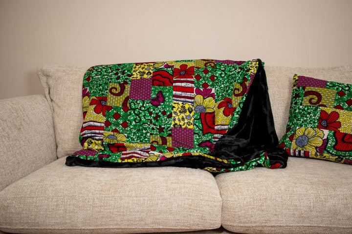 Asase Printed Patchwork Cushions - AKINSANYA FASHION