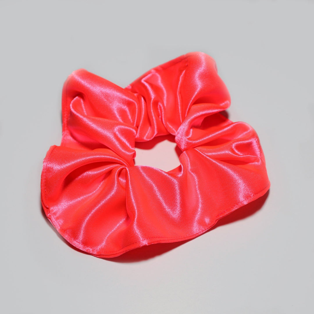 Barbie Pink Satin Scrunchies - AKINSANYA FASHION