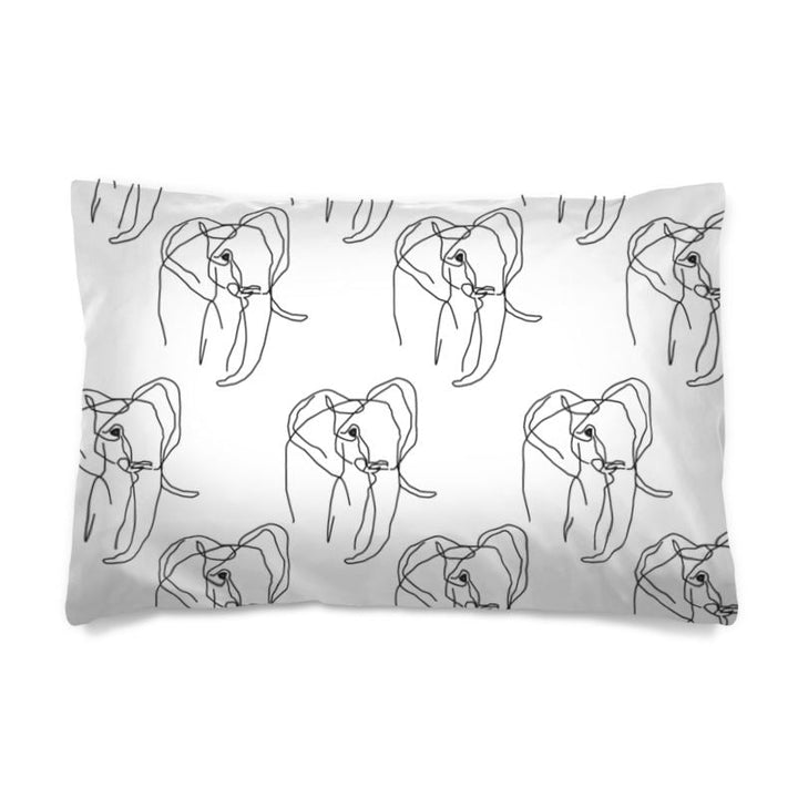 Elephant Duvet set (Black On White) - AKINSANYA FASHION