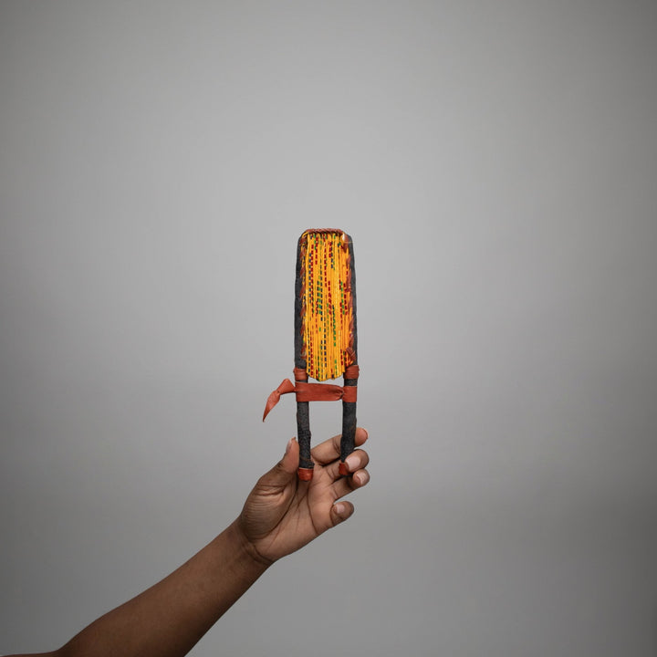 Kente Print Hand Fan - AKINSANYA FASHION