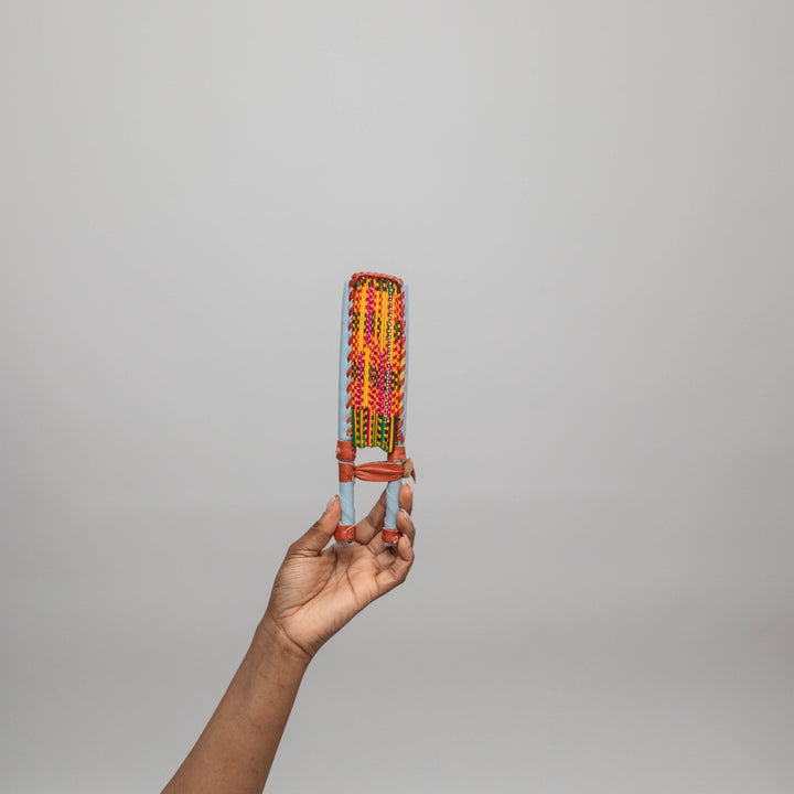 Kente Print Hand Fan - AKINSANYA FASHION