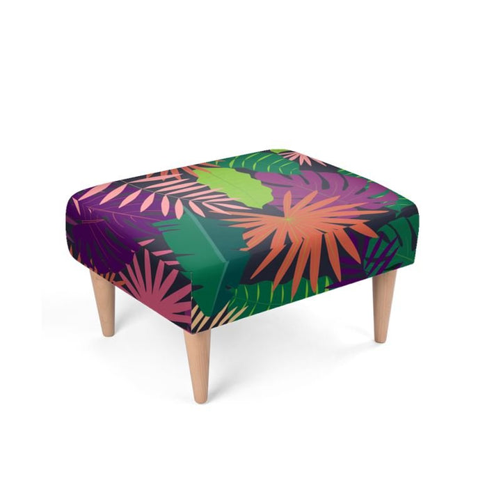 Multi Colour Floral Footstool - AKINSANYA FASHION