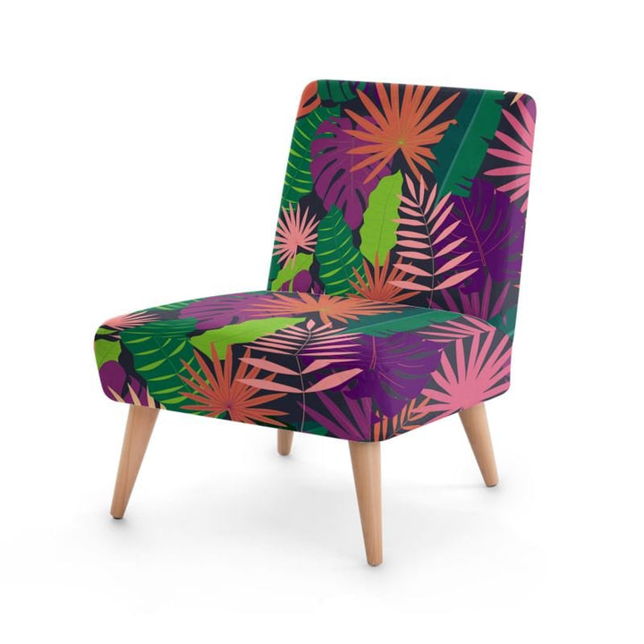 Multi Colour Floral Occasional Chair - AKINSANYA FASHION