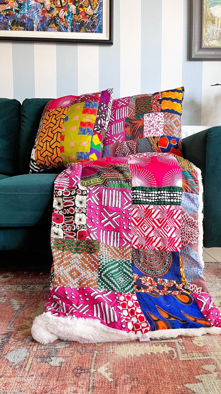 Original Patchwork Blanket - LARGE - AKINSANYA FASHION