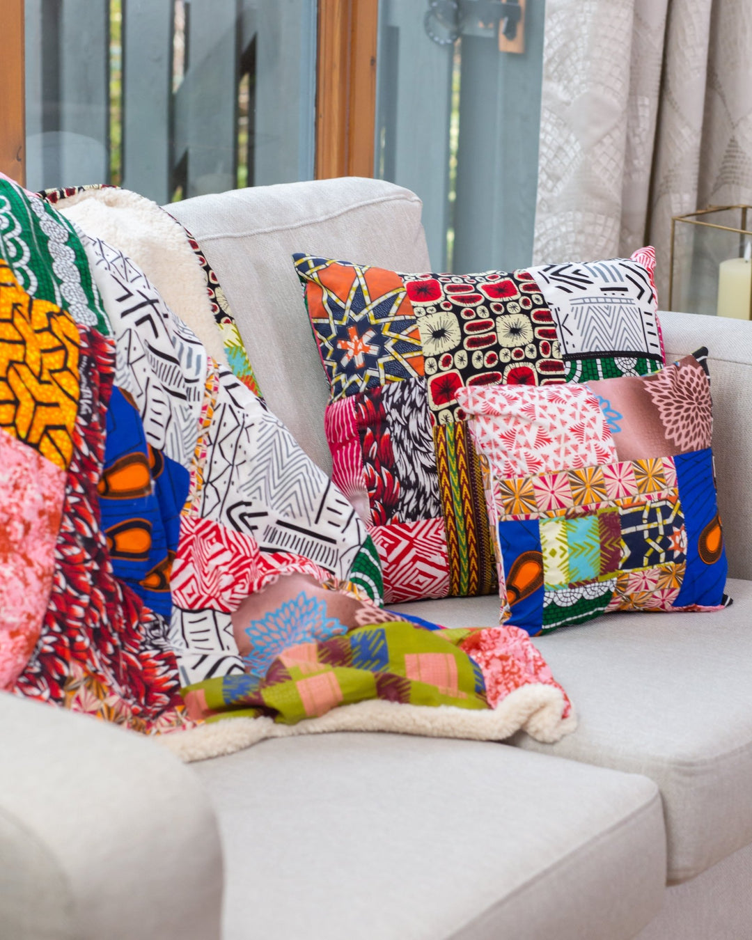 Original Patchwork Cushions - AKINSANYA FASHION