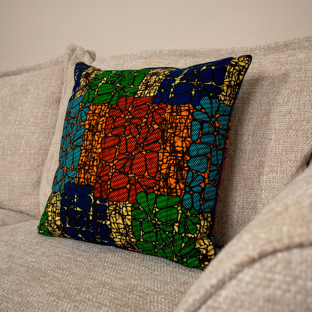 Stained Glass Cushion - AKINSANYA FASHION