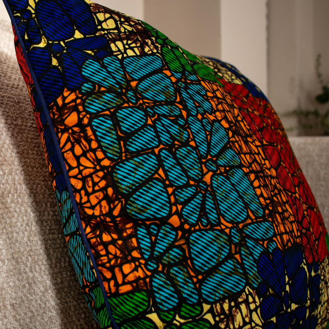 Stained Glass Cushion - AKINSANYA FASHION