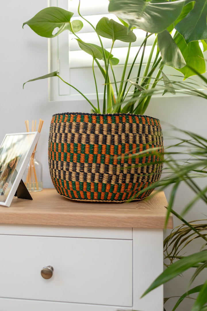 Woven Basket - AKINSANYA FASHION