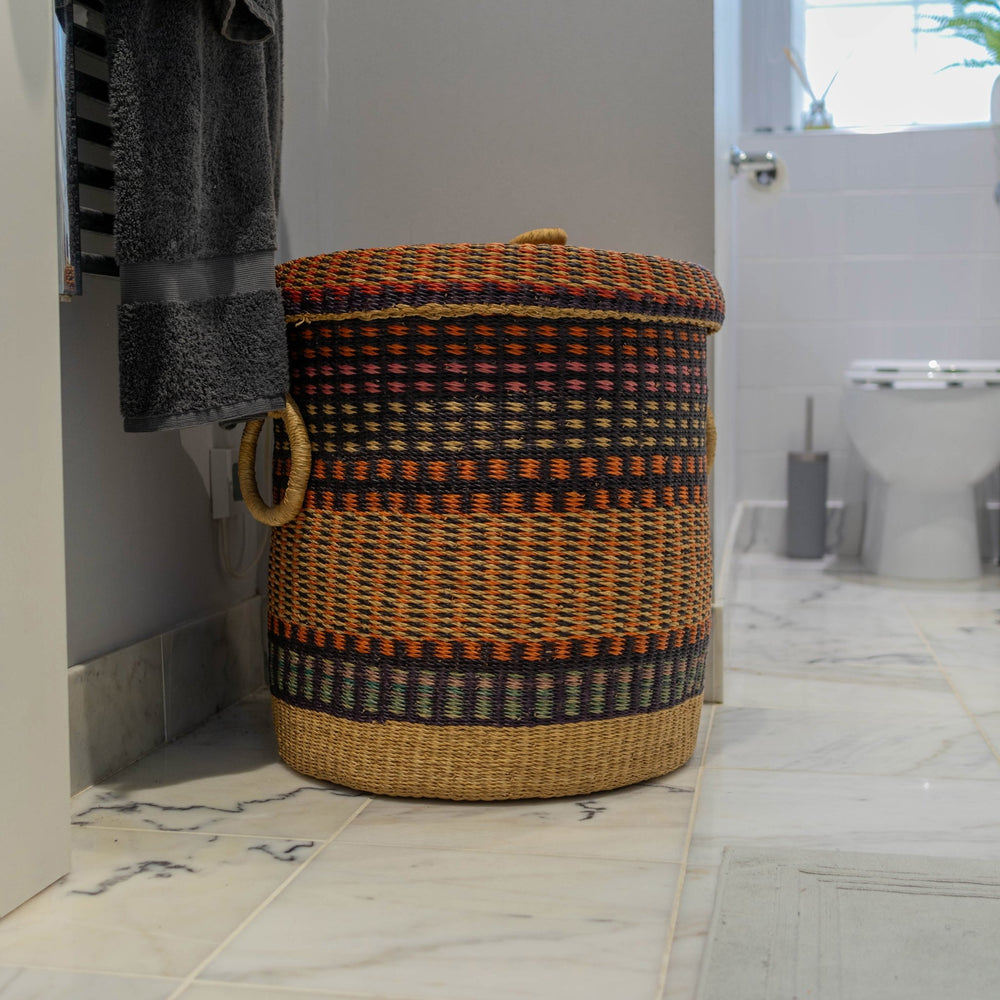 Woven Laundry Basket - AKINSANYA FASHION