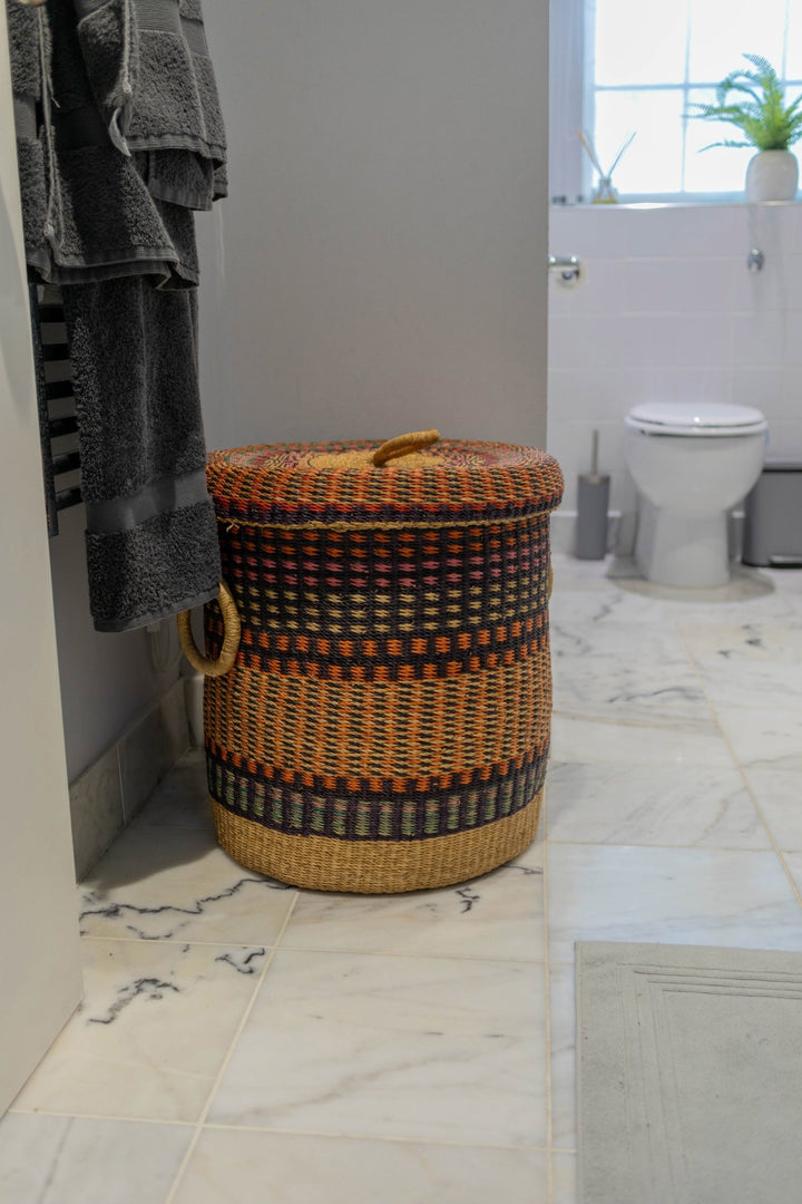 Woven Laundry Basket - AKINSANYA FASHION