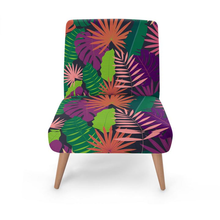 Multi Colour Floral Occasional Chair