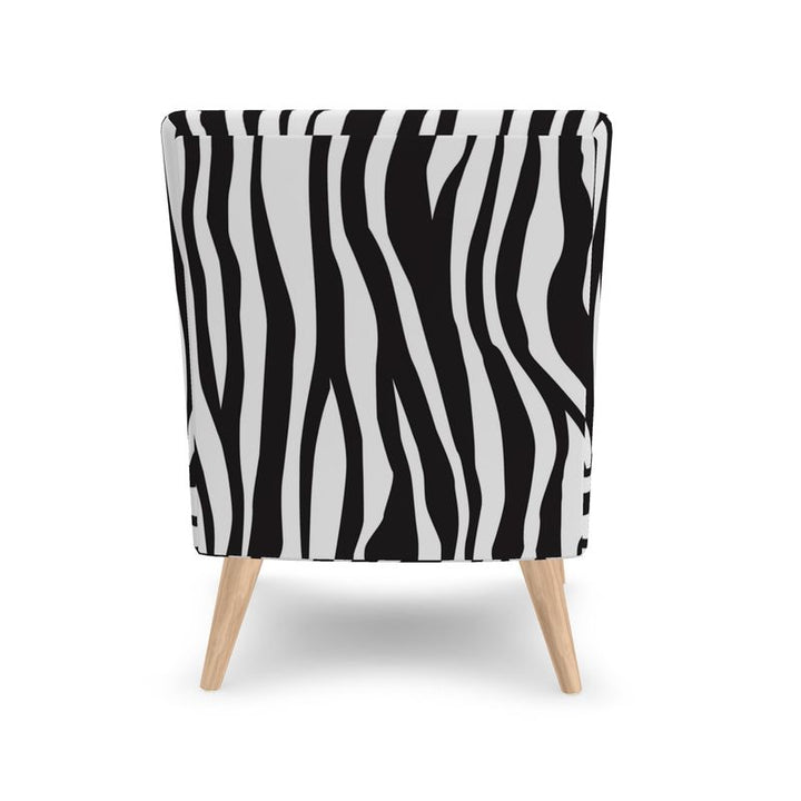 Zebra Stripe Occasional Chair